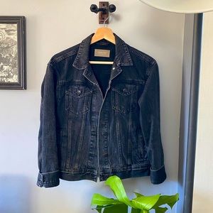 Washed Black Denim Everlane Jacket